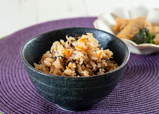 きのこの炊込みご飯